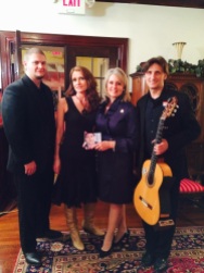 The band with Congresswoman Renee Ellmers