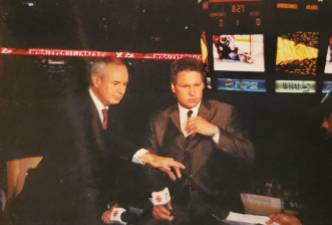 Ron MacLean and Kelly Hrudey, 2006 Cup Final